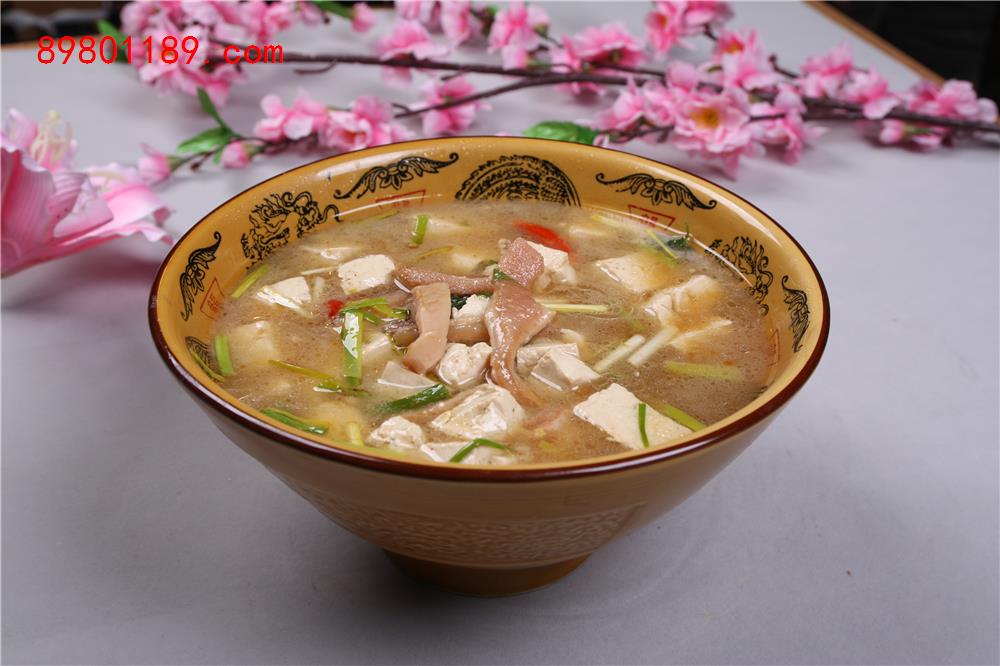牛肚炖豆腐